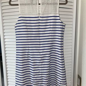 J Crew Striped Shift Dress
